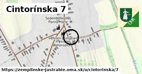 Cintorínska 7, Zemplínske Jastrabie