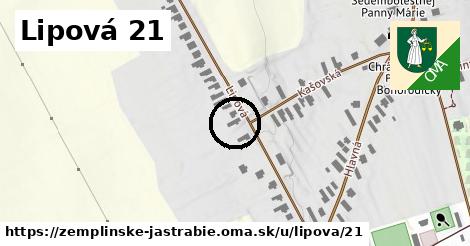 Lipová 21, Zemplínske Jastrabie