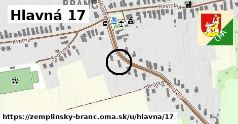 Hlavná 17, Zemplínsky Branč