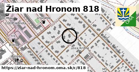 Žiar nad Hronom <span class="supisne">818</span>