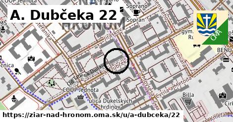 A. Dubčeka 22, Žiar nad Hronom