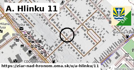 A. Hlinku 11, Žiar nad Hronom