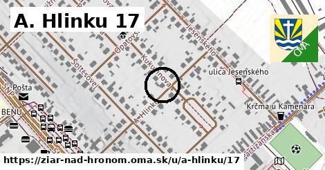 A. Hlinku 17, Žiar nad Hronom