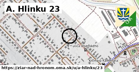 A. Hlinku 23, Žiar nad Hronom