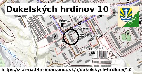 Dukelských hrdinov 10, Žiar nad Hronom