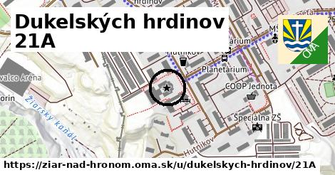 Dukelských hrdinov 21A, Žiar nad Hronom