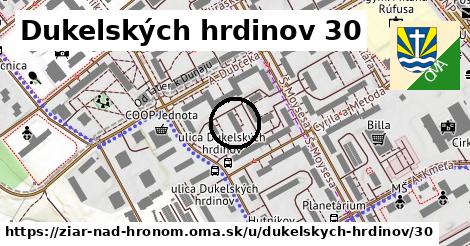 Dukelských hrdinov 30, Žiar nad Hronom