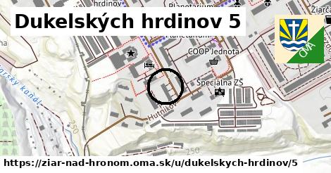 Dukelských hrdinov 5, Žiar nad Hronom