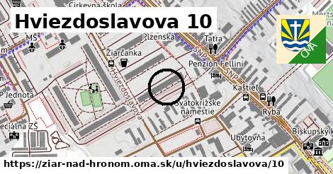 Hviezdoslavova 10, Žiar nad Hronom