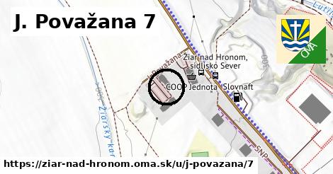 J. Považana 7, Žiar nad Hronom