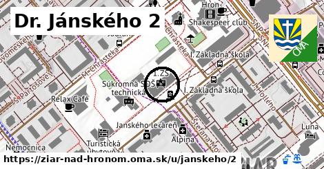 Dr. Jánského 2, Žiar nad Hronom