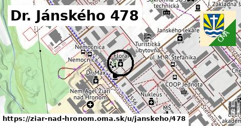 Dr. Jánského 478, Žiar nad Hronom