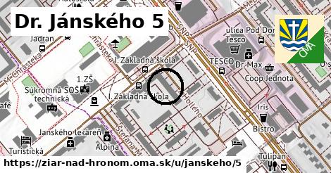 Dr. Jánského 5, Žiar nad Hronom