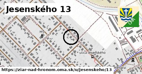 Jesenského 13, Žiar nad Hronom