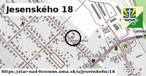 Jesenského 18, Žiar nad Hronom