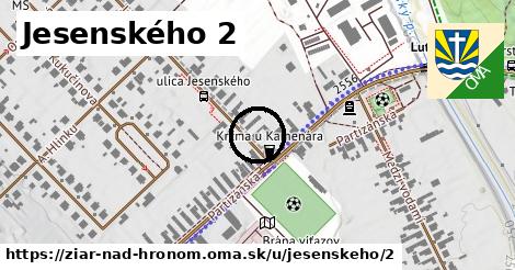 Jesenského 2, Žiar nad Hronom