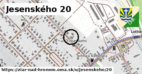 Jesenského 20, Žiar nad Hronom