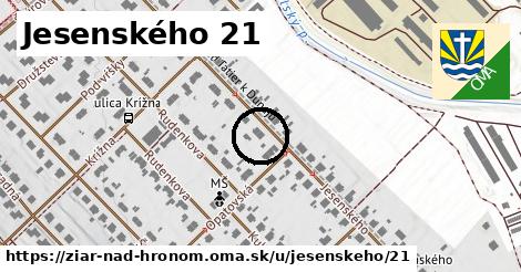 Jesenského 21, Žiar nad Hronom