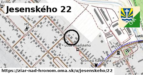 Jesenského 22, Žiar nad Hronom