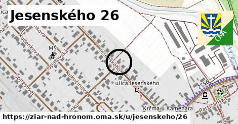 Jesenského 26, Žiar nad Hronom