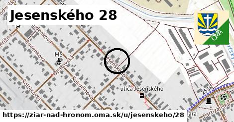 Jesenského 28, Žiar nad Hronom