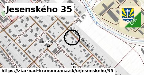 Jesenského 35, Žiar nad Hronom