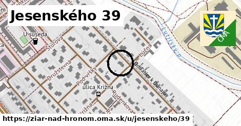 Jesenského 39, Žiar nad Hronom