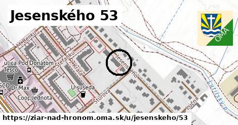 Jesenského 53, Žiar nad Hronom