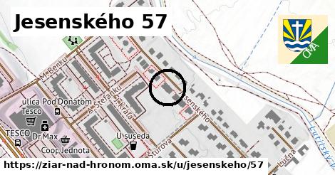 Jesenského 57, Žiar nad Hronom