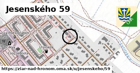 Jesenského 59, Žiar nad Hronom