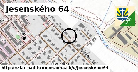 Jesenského 64, Žiar nad Hronom