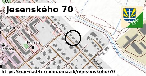 Jesenského 70, Žiar nad Hronom