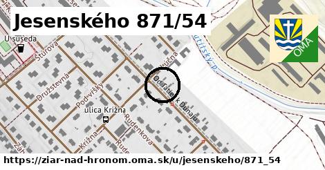 Jesenského 871/54, Žiar nad Hronom
