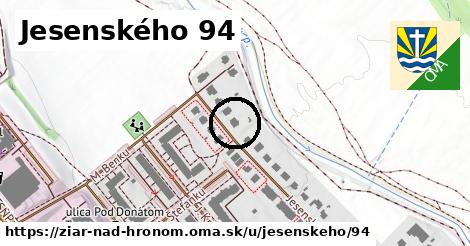 Jesenského 94, Žiar nad Hronom