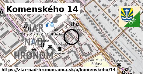 Komenského 14, Žiar nad Hronom