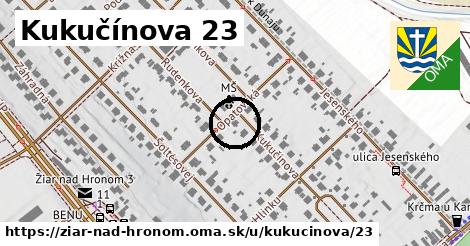 Kukučínova 23, Žiar nad Hronom