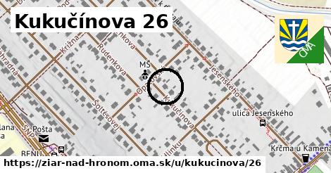 Kukučínova 26, Žiar nad Hronom