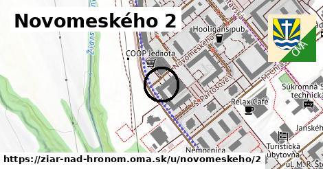 Novomeského 2, Žiar nad Hronom