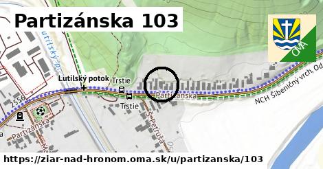 Partizánska 103, Žiar nad Hronom