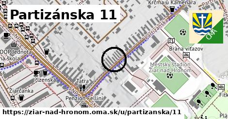 Partizánska 11, Žiar nad Hronom