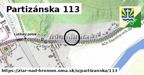 Partizánska 113, Žiar nad Hronom