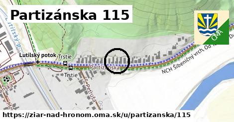 Partizánska 115, Žiar nad Hronom