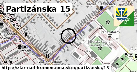 Partizánska 15, Žiar nad Hronom