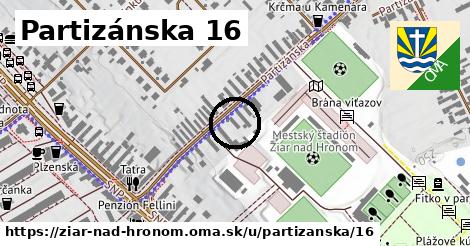 Partizánska 16, Žiar nad Hronom