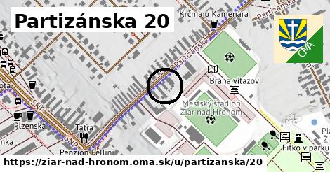 Partizánska 20, Žiar nad Hronom