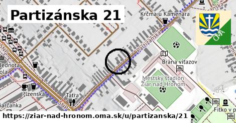 Partizánska 21, Žiar nad Hronom