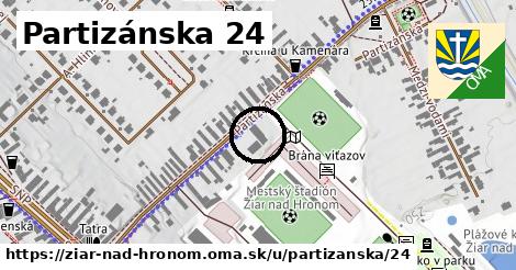 Partizánska 24, Žiar nad Hronom