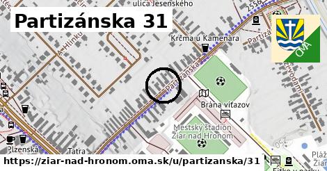 Partizánska 31, Žiar nad Hronom