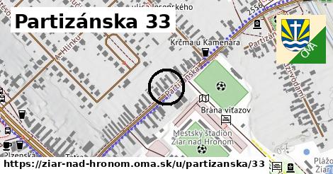 Partizánska 33, Žiar nad Hronom