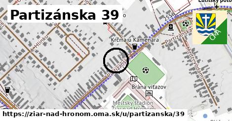 Partizánska 39, Žiar nad Hronom